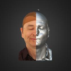3D head scan of emotions and phonemes - Vitaly